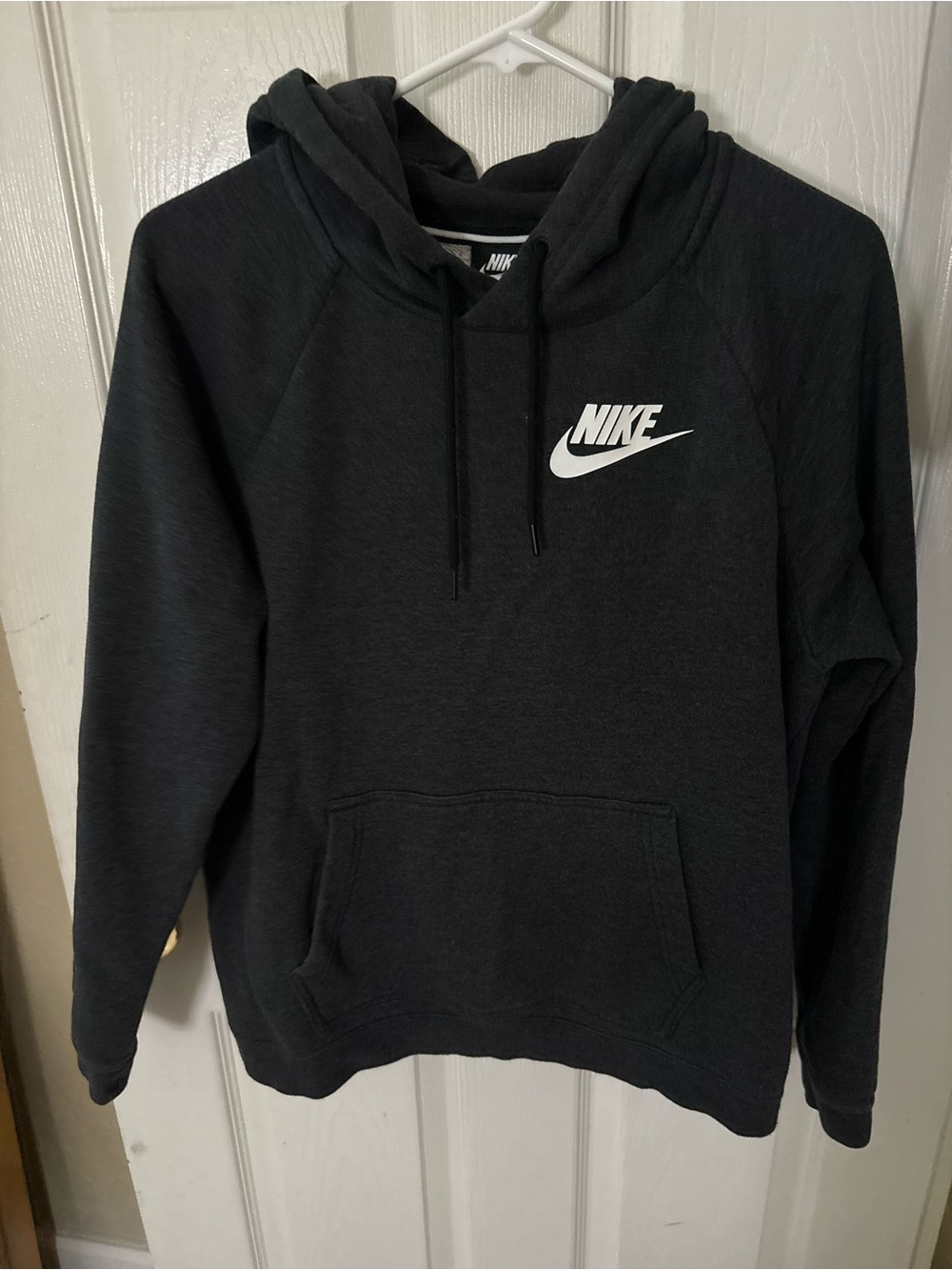 Nike Black Crewneck Sweatshirt with White Logo